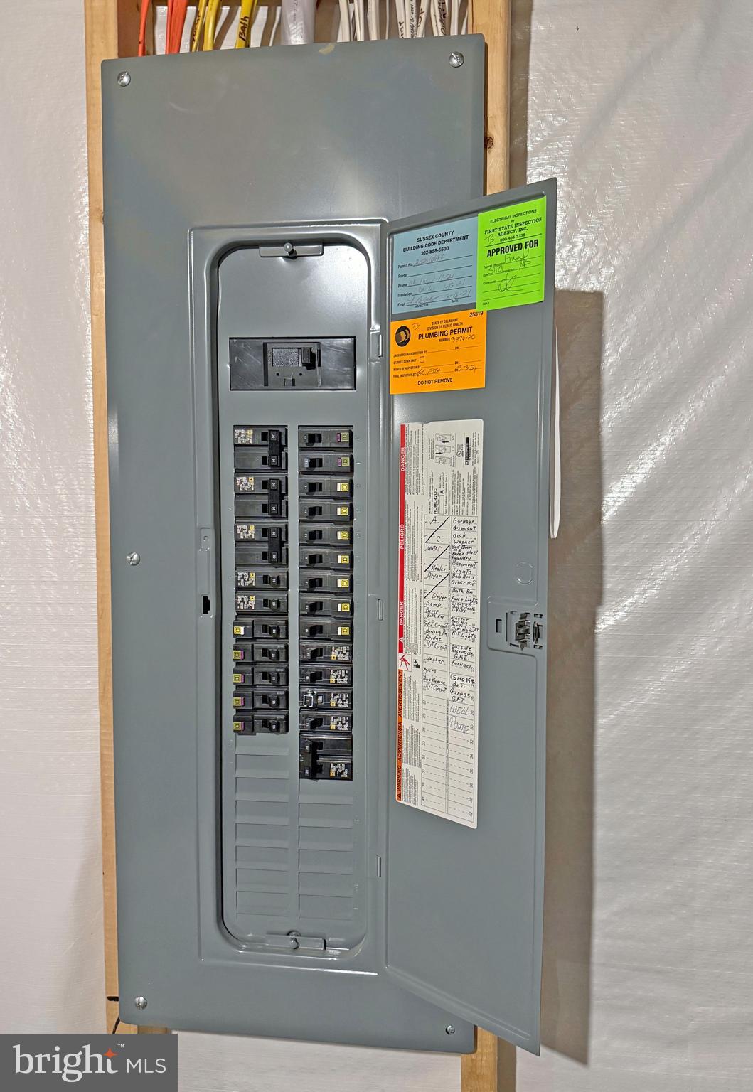 21144 Conti Street Lewes, DE 19958 - Photo 58 of 81 200amp Electric Panel