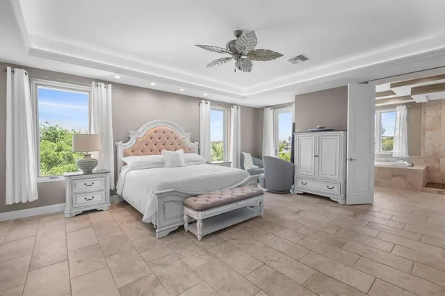 a living room with a couch and a rug