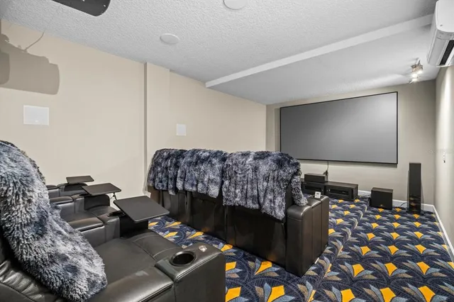 a view of a white house with a yard