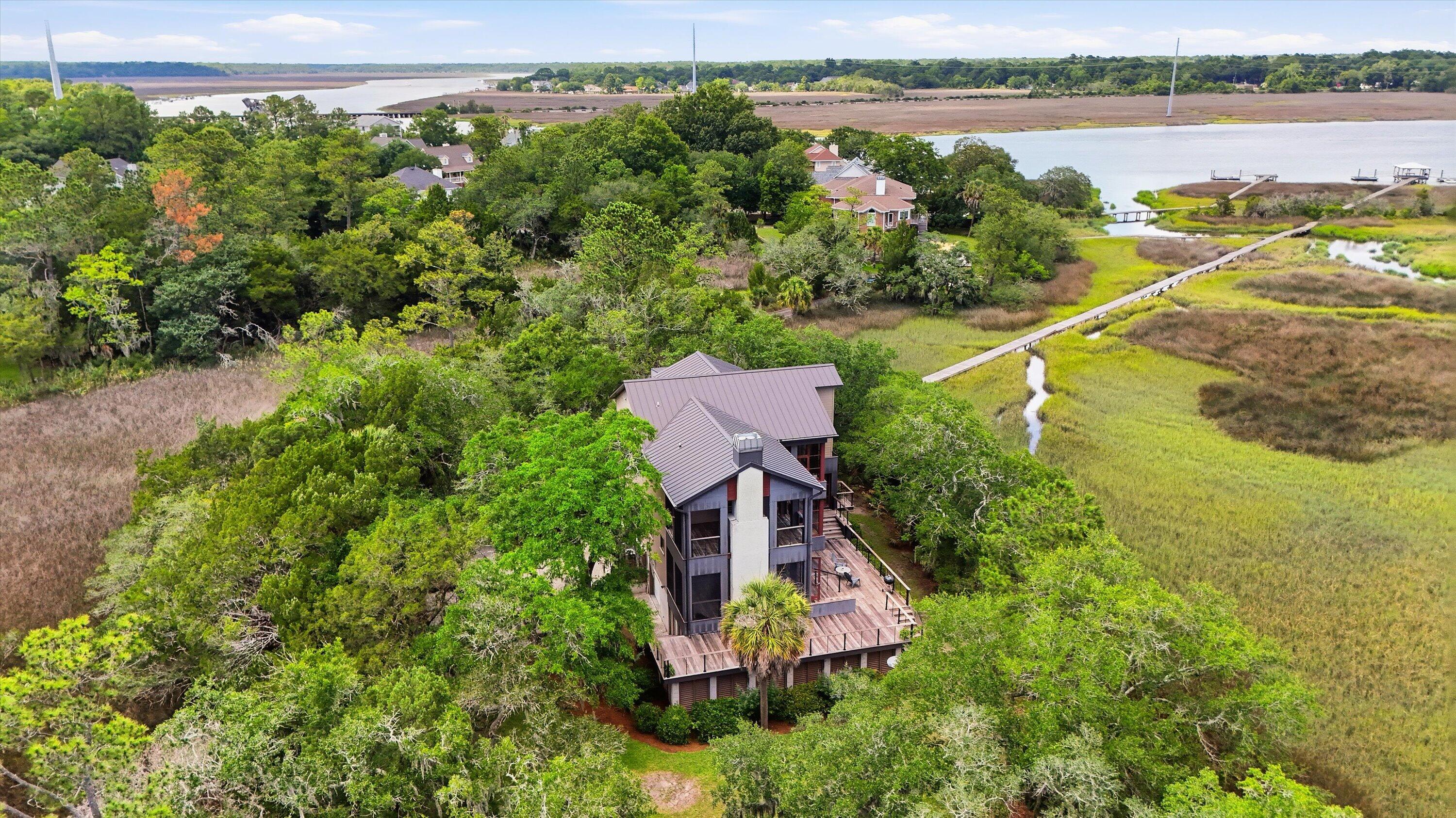 2415 Rice Pond Road Charleston, SC 29414 - Photo 64 of 73 Aerial house1