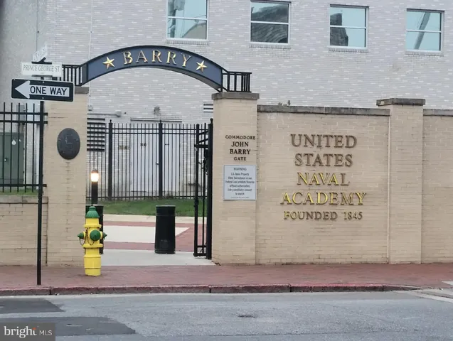 a front view of a building with entryway