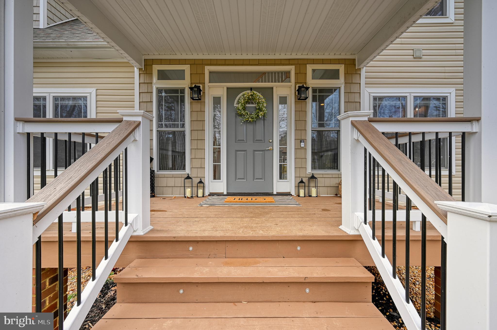 14 Elnor Road Bumpass, VA 23024 - Photo 17 of 69 a view of staircase with railing and white walls