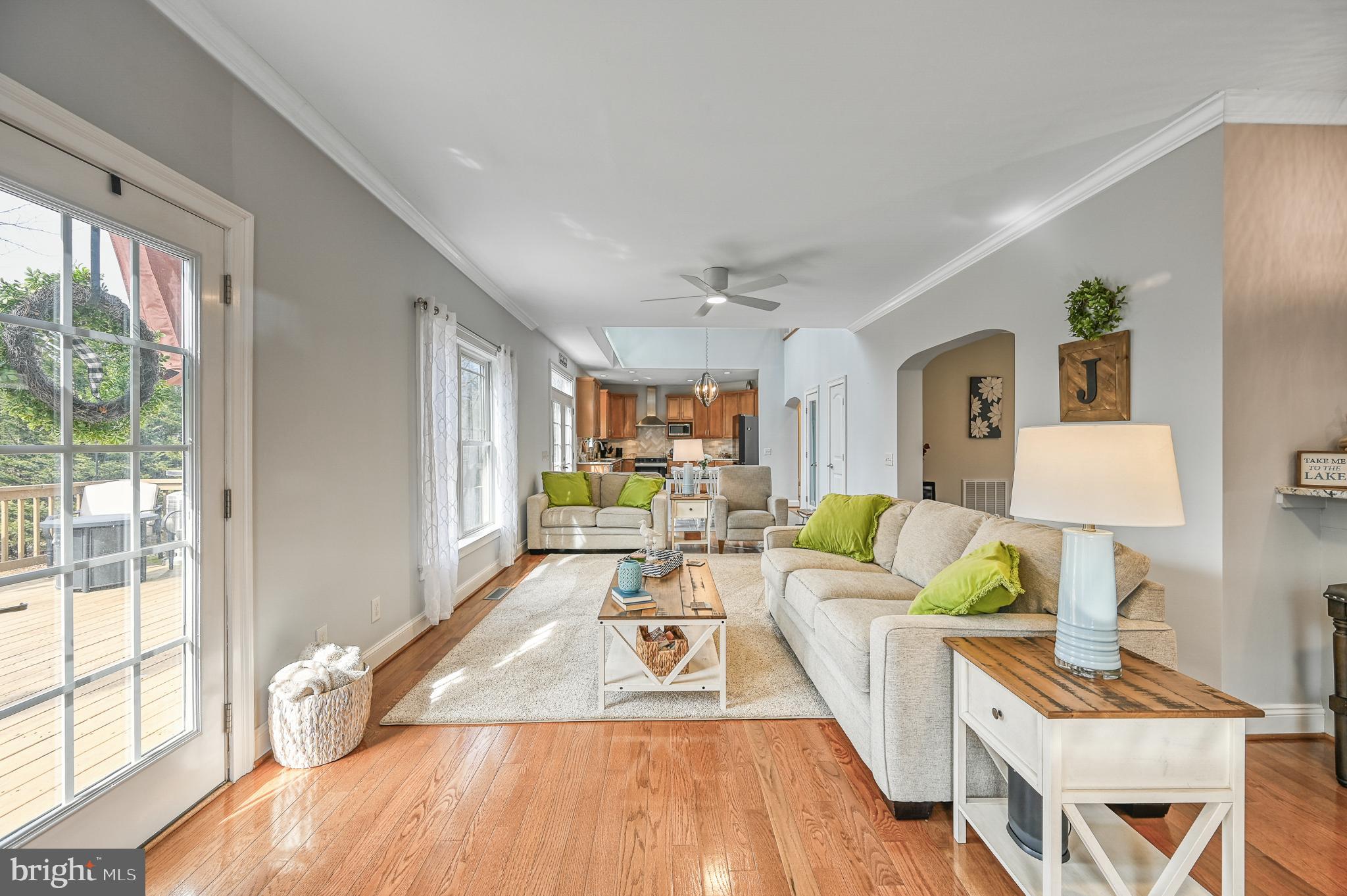 14 Elnor Road Bumpass, VA 23024 - Photo 32 of 69 a living room with furniture and a wooden floor