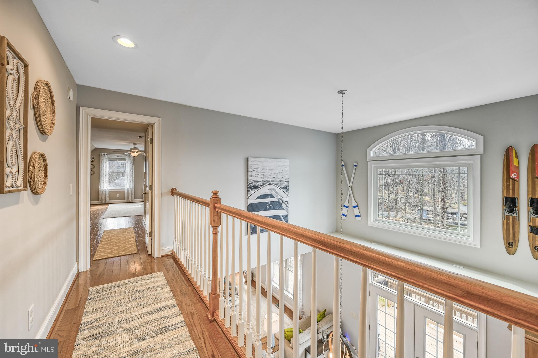 14 Elnor Road Bumpass, VA 23024 - Photo 44 of 69 a view of a hallway with wooden floor and windows
