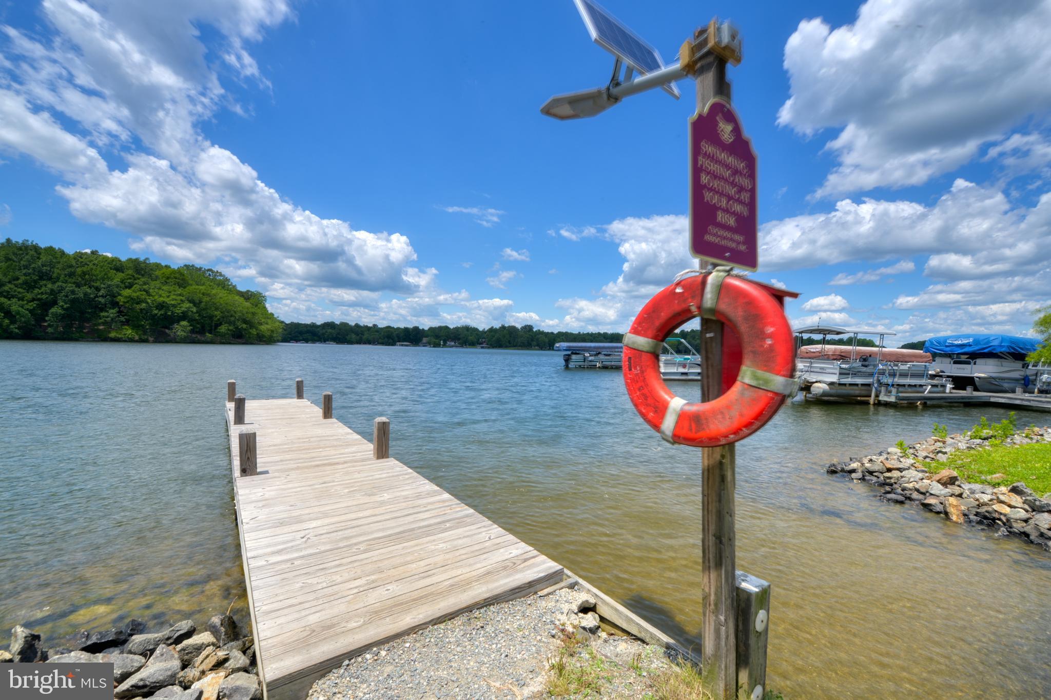 14 Elnor Road Bumpass, VA 23024 - Photo 66 of 69 a view of a lake in front of house
