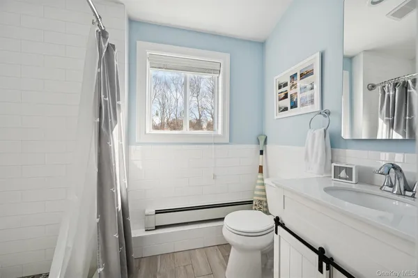 a bathroom with a sink and a toilet