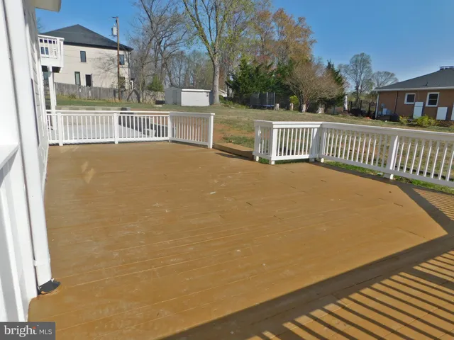 a view of a balcony with an outdoor space