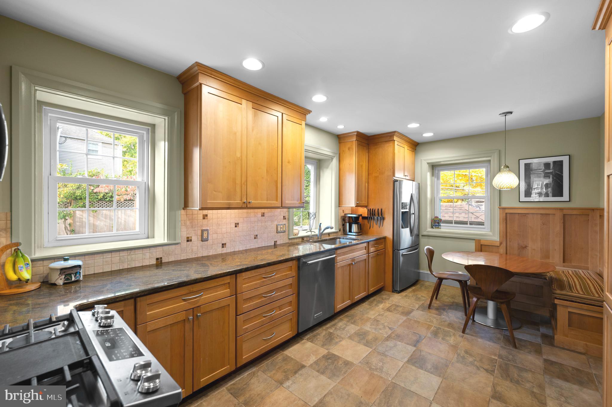 7 West Amherst Road Bala Cynwyd, PA 19004 - Photo 11 of 40 a kitchen with lots of counter top space