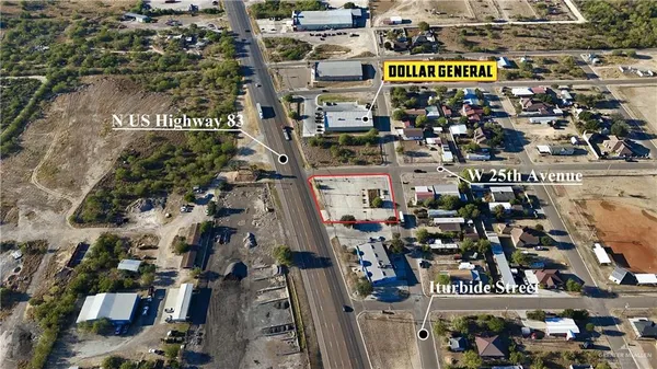 a bunch of street signs outside the stores