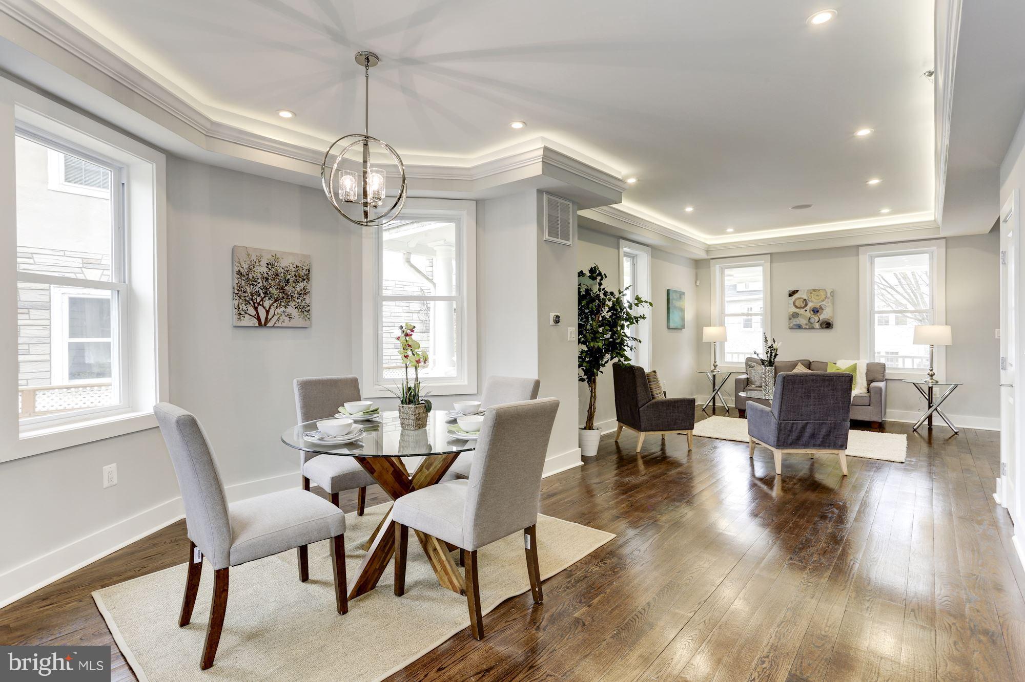 1503 Decatur Street Northwest Washington, DC 20011 - Photo 6 of 29 Bright Open Dining Room