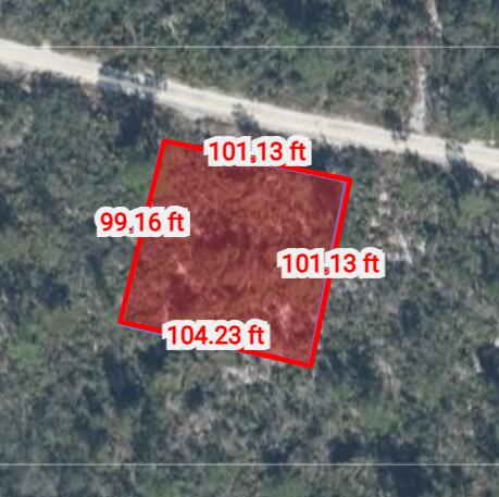 2013 Andros Street Sebring, FL 33875 - Photo 6 of 6 Sebring map with measurements2
