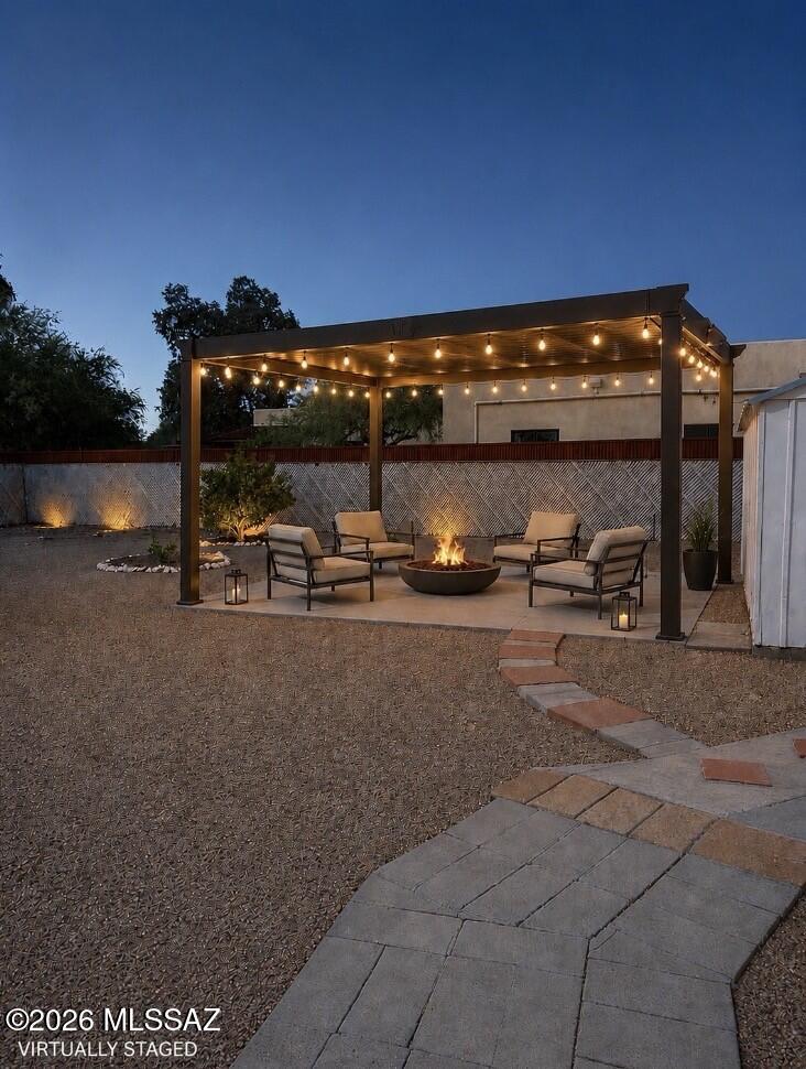 2861 North Swan Road Tucson, AZ 85712 - Photo 23 of 23 VS backyard