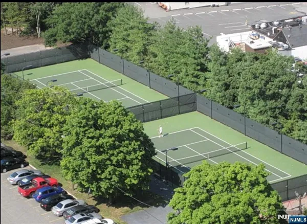 a view of a tennis court