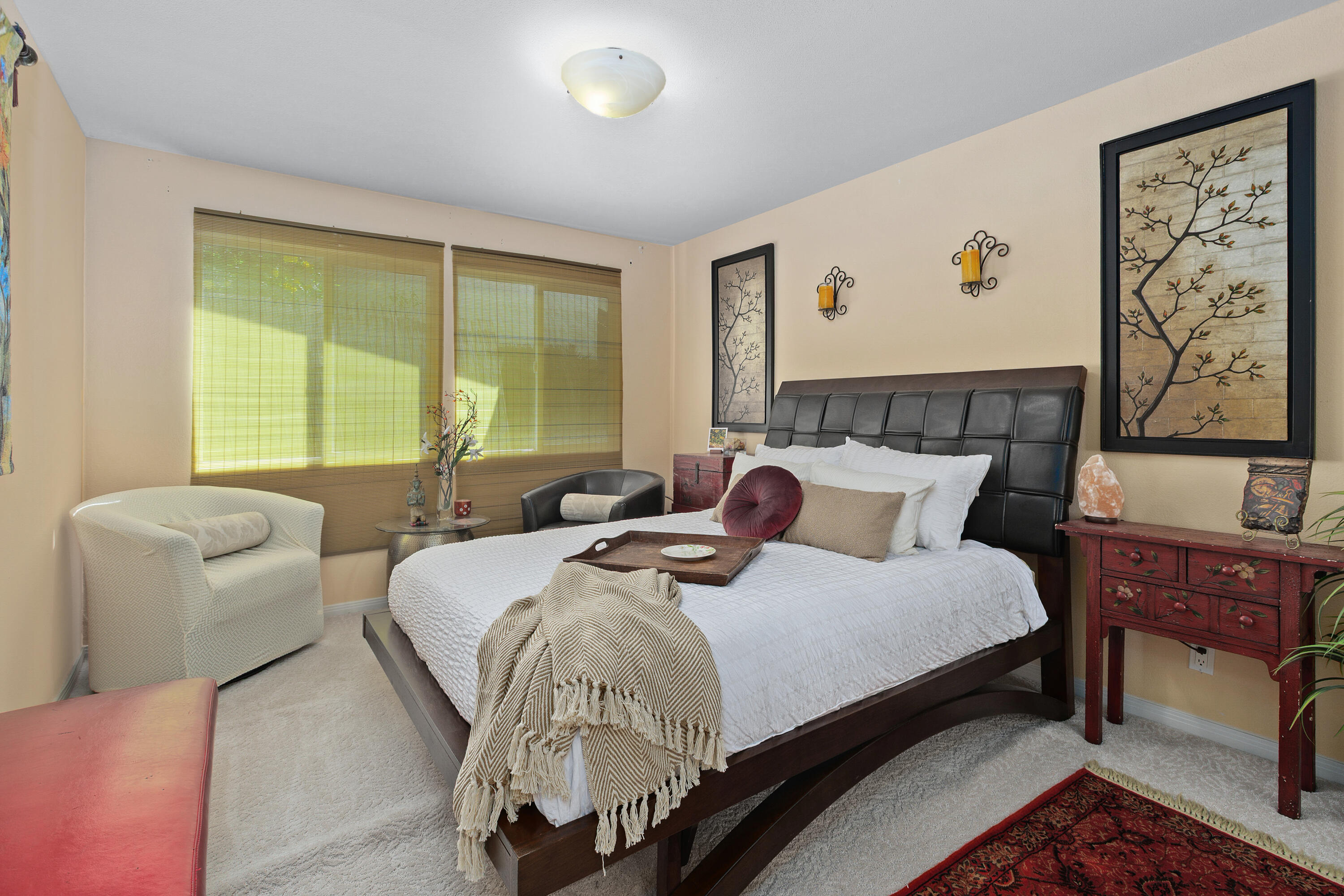 71305 Kempton Avenue Rancho Mirage, CA 92270 - Photo 37 of 58 a bedroom with bed and a window