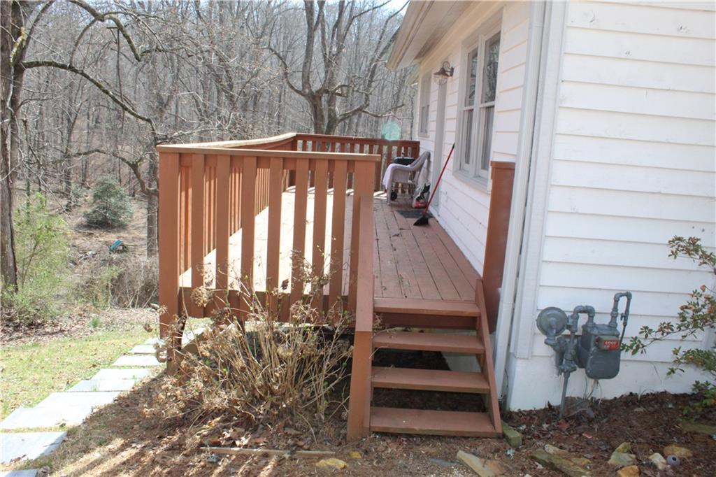 40 Chestatee Springs Road Dahlonega, GA 30533 - Photo 39 of 43 a view of wooden balcony