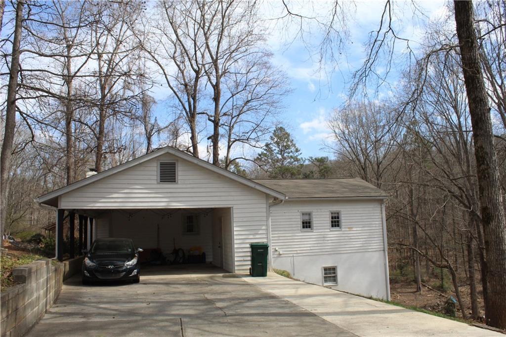 40 Chestatee Springs Road Dahlonega, GA 30533 - Photo 42 of 43 a front view of a house with a yard