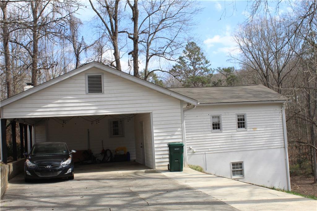 40 Chestatee Springs Road Dahlonega, GA 30533 - Photo 43 of 43 a front view of house with yard and trees in the background