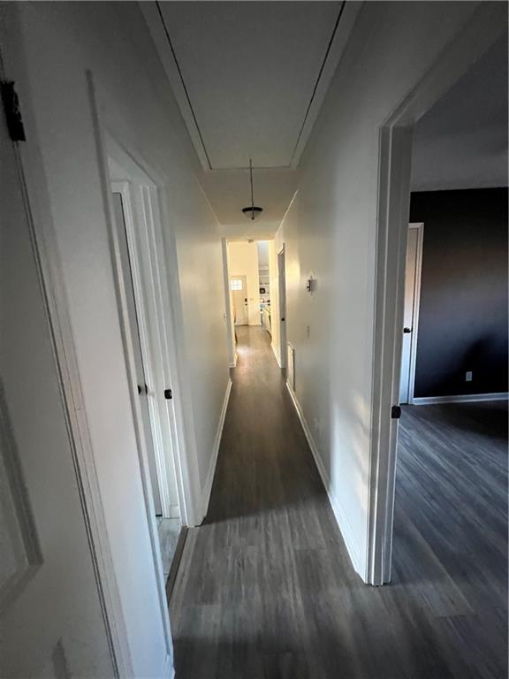 40 Chestatee Springs Road Dahlonega, GA 30533 - Photo 5 of 42 a view of a hallway with wooden floor