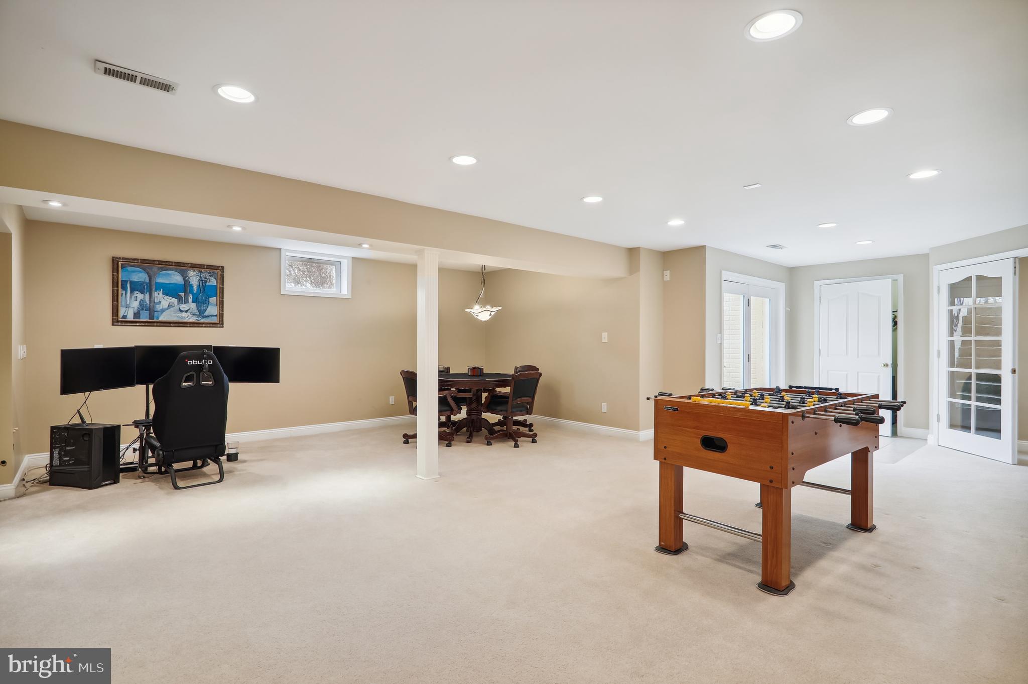 12101 Sheets Farm Road North Potomac, MD 20878 - Photo 64 of 105 Lower level recreation/ game room