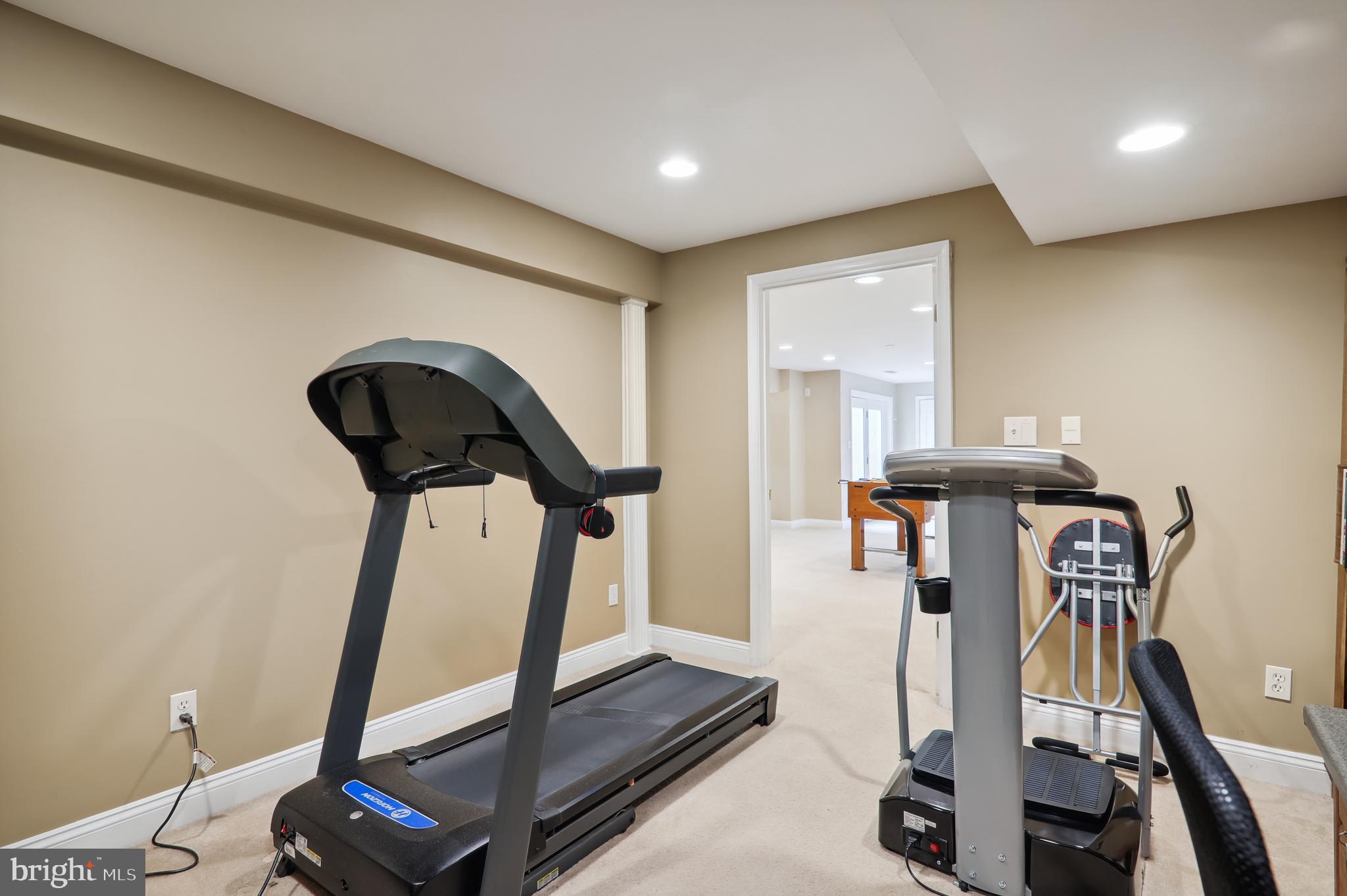 12101 Sheets Farm Road North Potomac, MD 20878 - Photo 66 of 105 Lower level exercise room