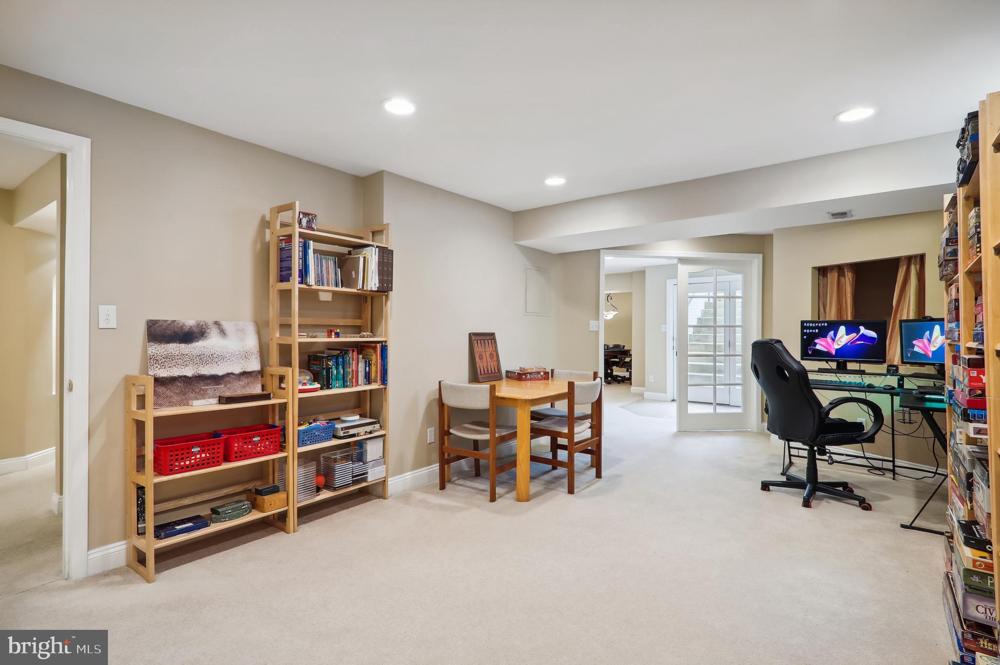 12101 Sheets Farm Road North Potomac, MD 20878 - Photo 70 of 105 Lower level playroom 2