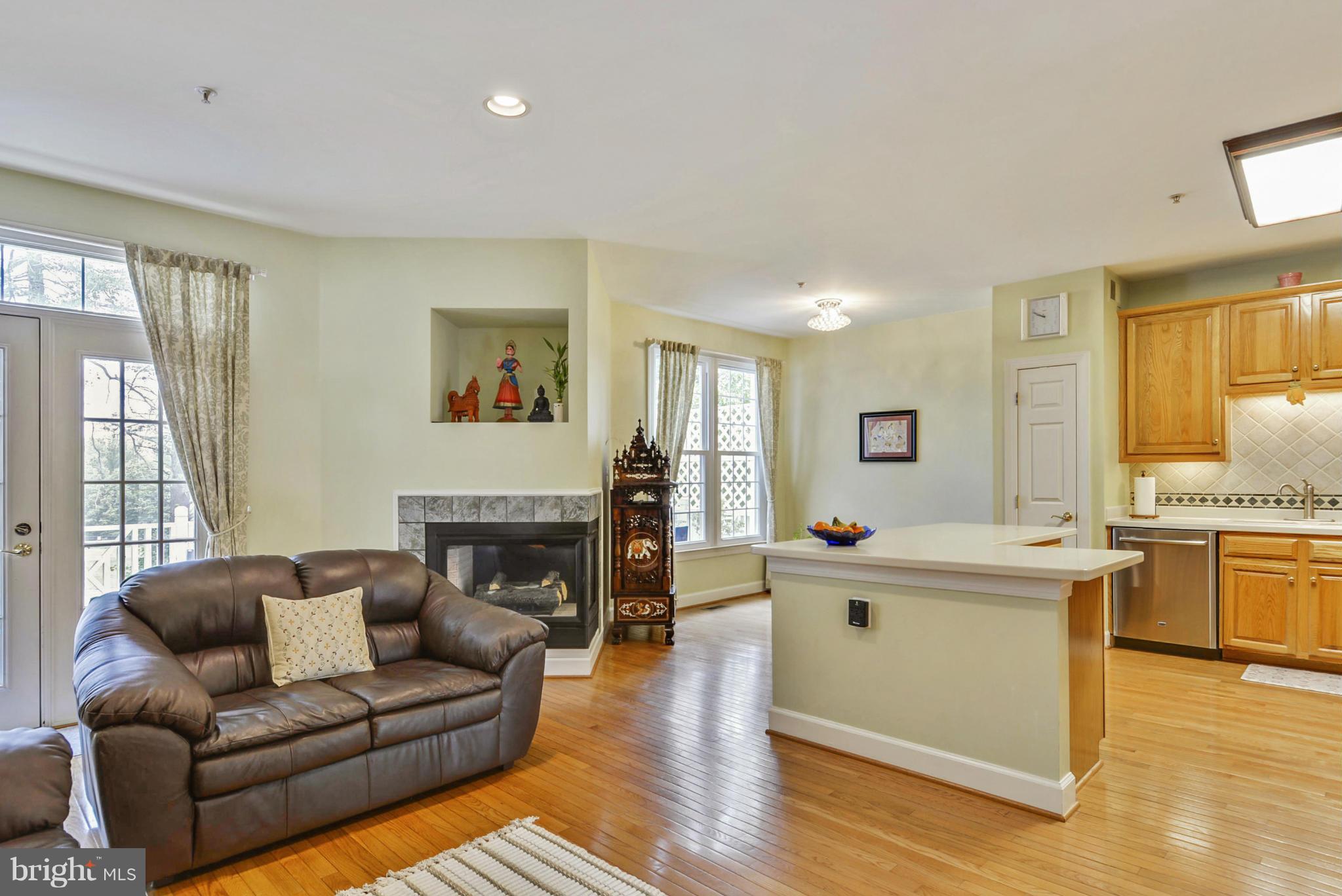 8520 Bells Ridge Terrace Potomac, MD 20854 - Photo 13 of 30 Family Room over looking Kitchen