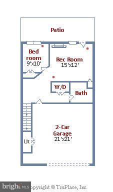 8520 Bells Ridge Terrace Potomac, MD 20854 - Photo 28 of 30 Lower level floor plan