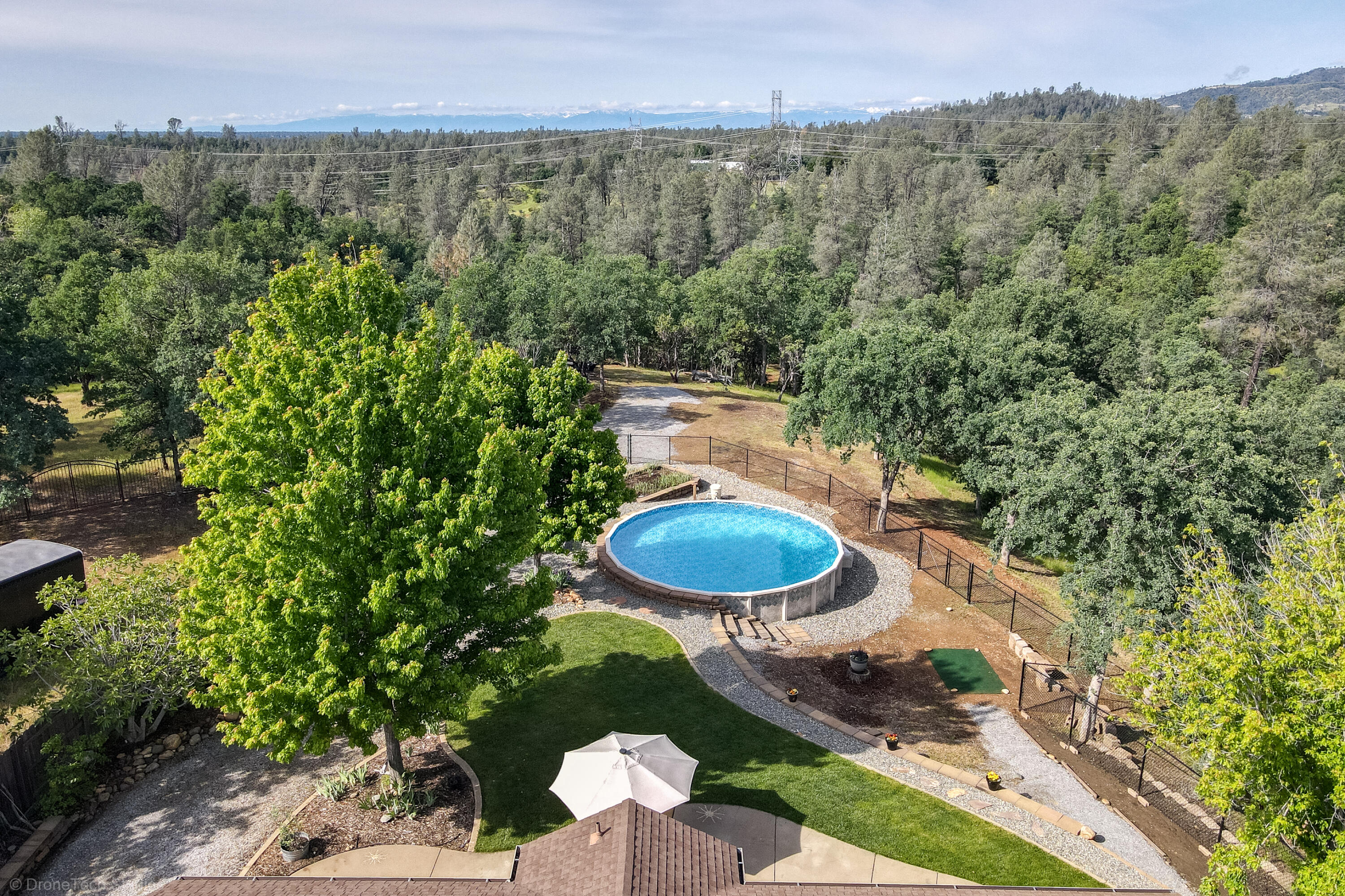 16671 Power Line Road Redding, CA 96001 - Photo 47 of 105 Fenced pool area