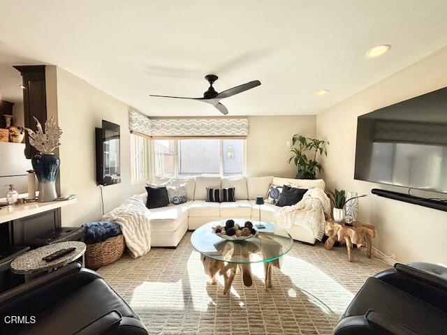 3721 Sunset Lane Oxnard, CA 93035 - Photo 2 of 26 a living room with furniture wooden floor and a flat screen tv