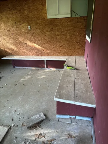 a view of a small space