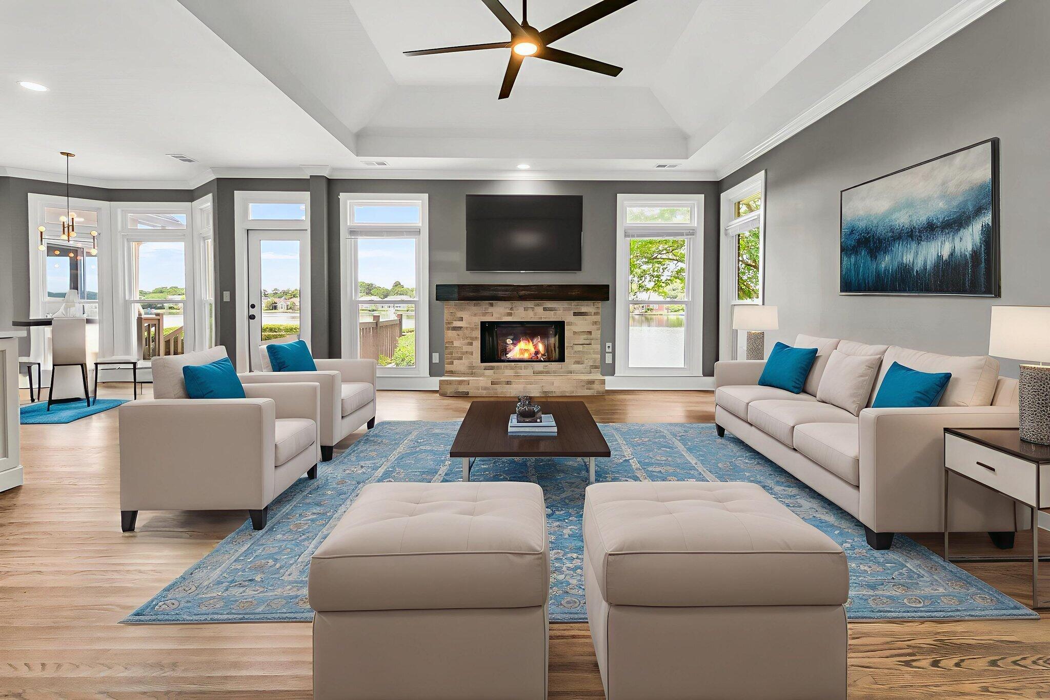 1341 Topsail Court Mount Pleasant, SC 29464 - Photo 6 of 105 Great room staged