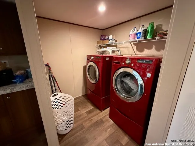 a view of washer and dryer
