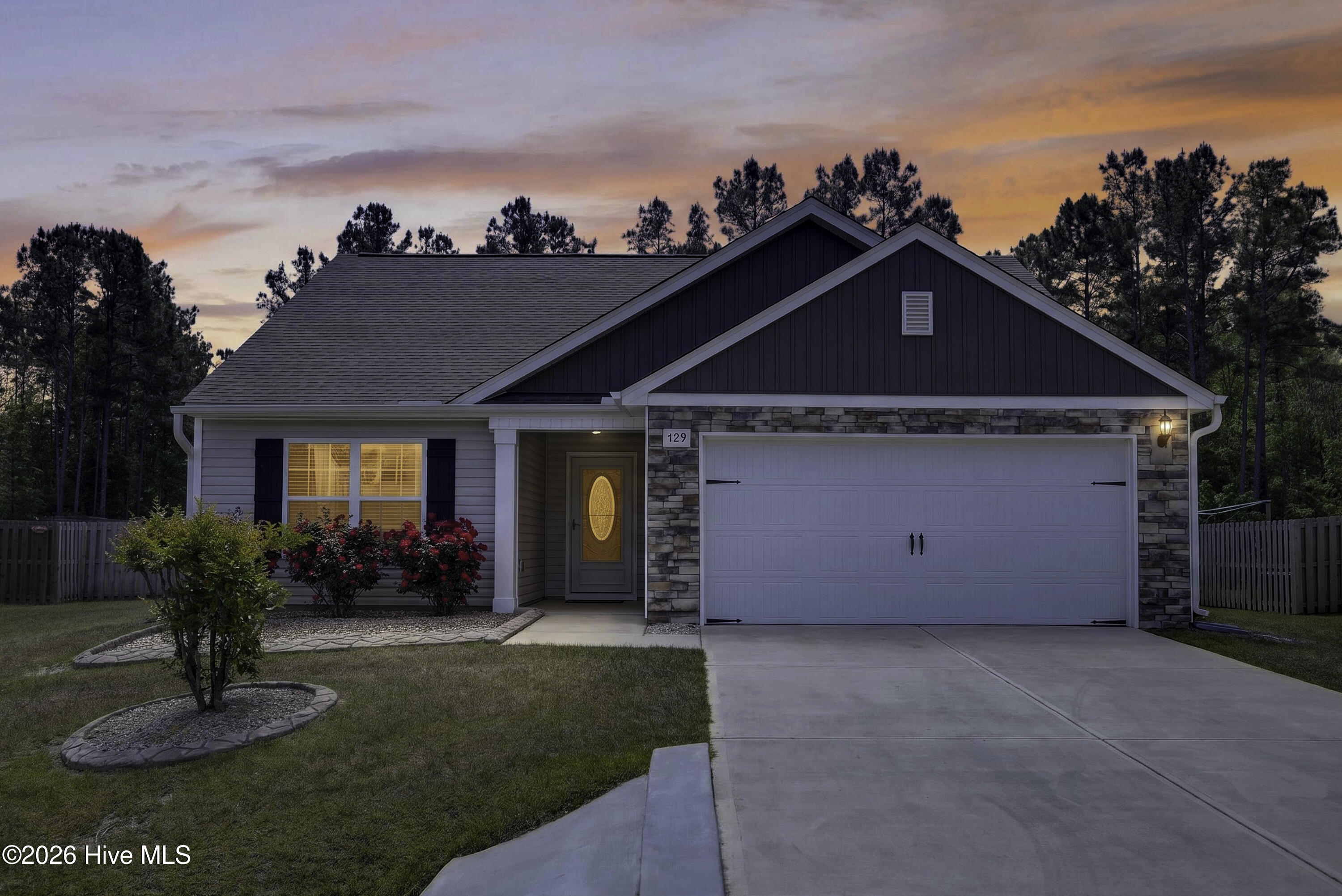 429 Poppleton Drive Hampstead, NC 28443 - Photo 1 of 48 429PoppletonDrive-2_Dusk