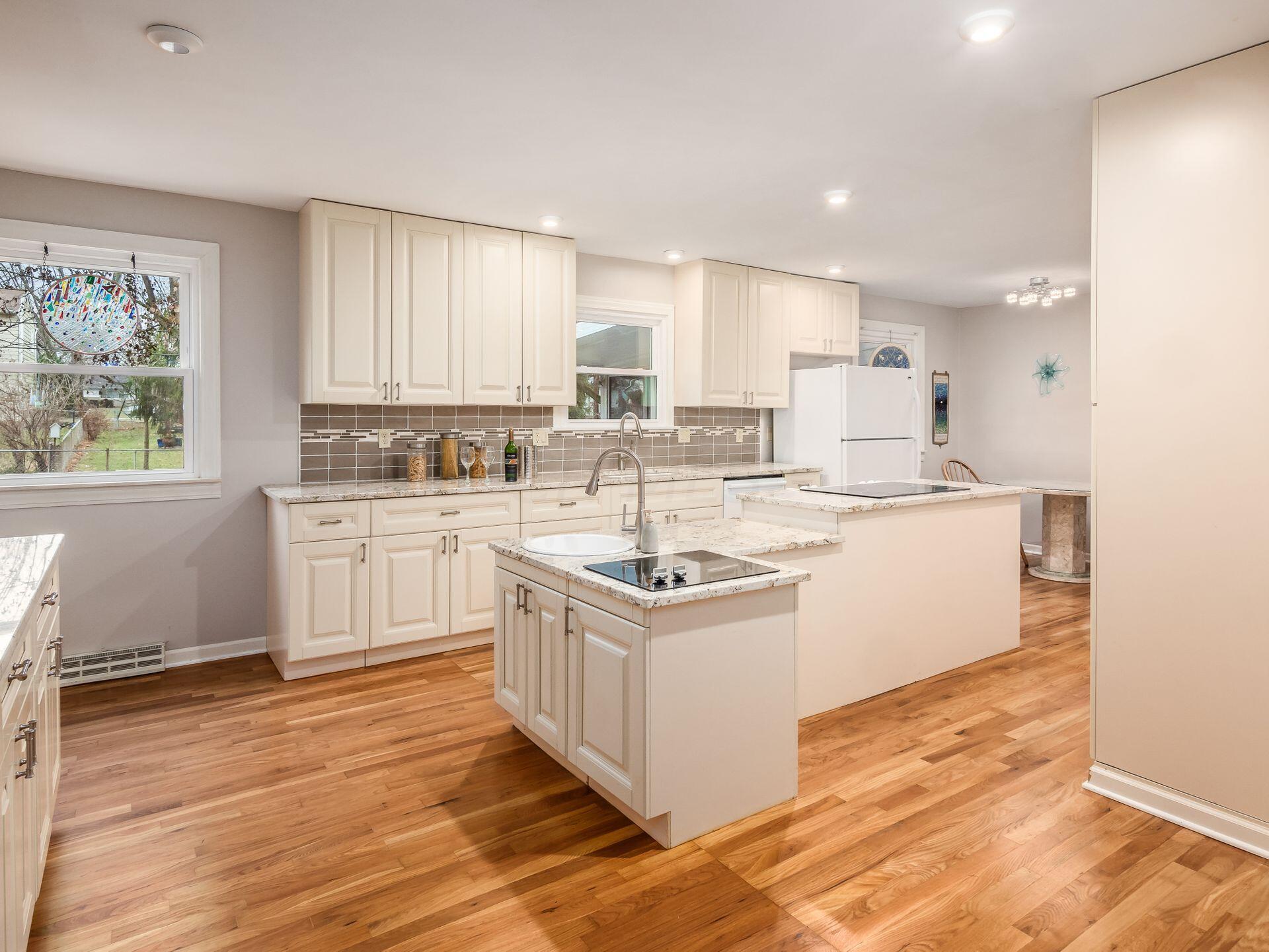 Remodeled kitchen
