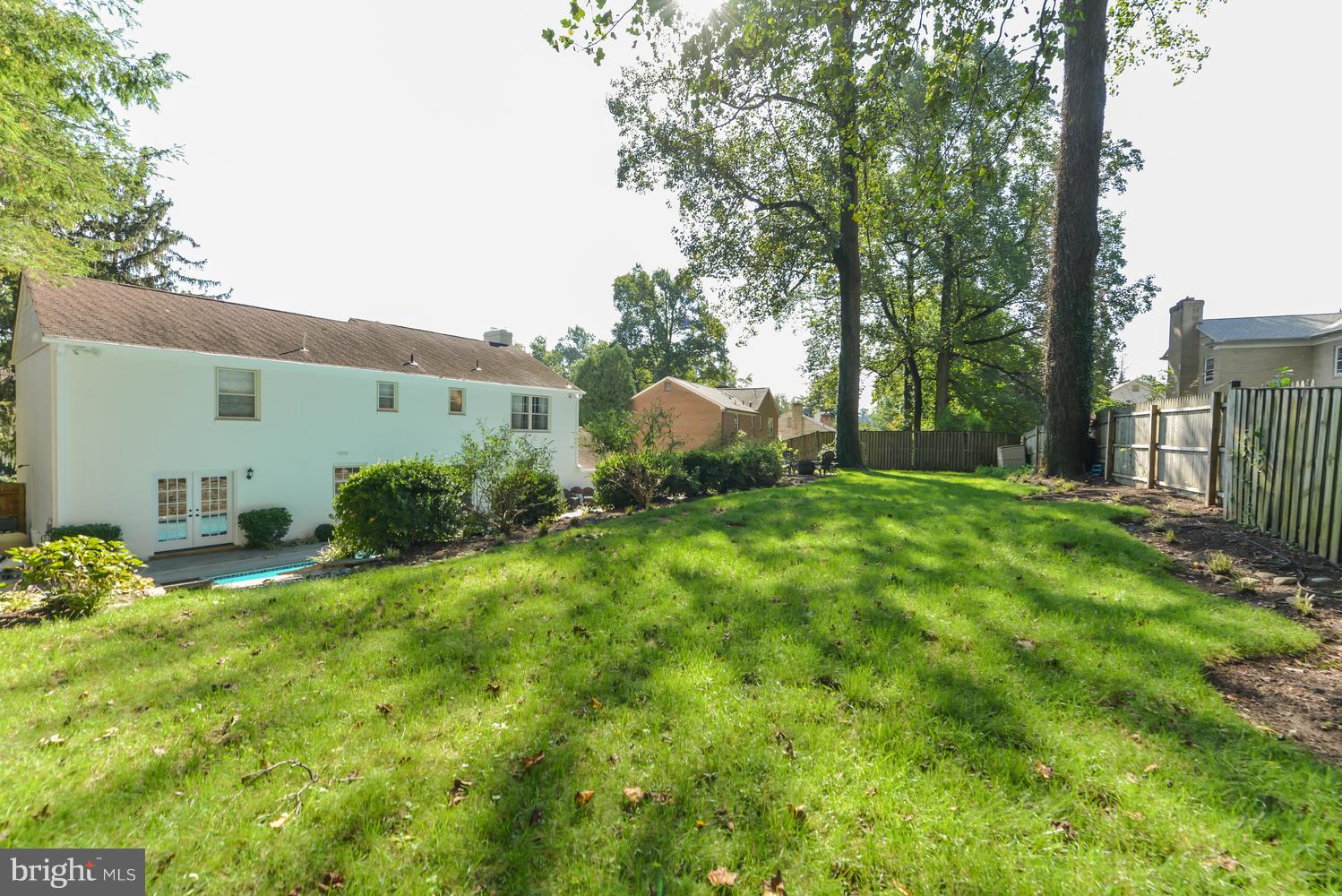 6616 Kenhill Road Bethesda, MD 20817 - Photo 30 of 30 Upper backyard with fire pit and play/green space