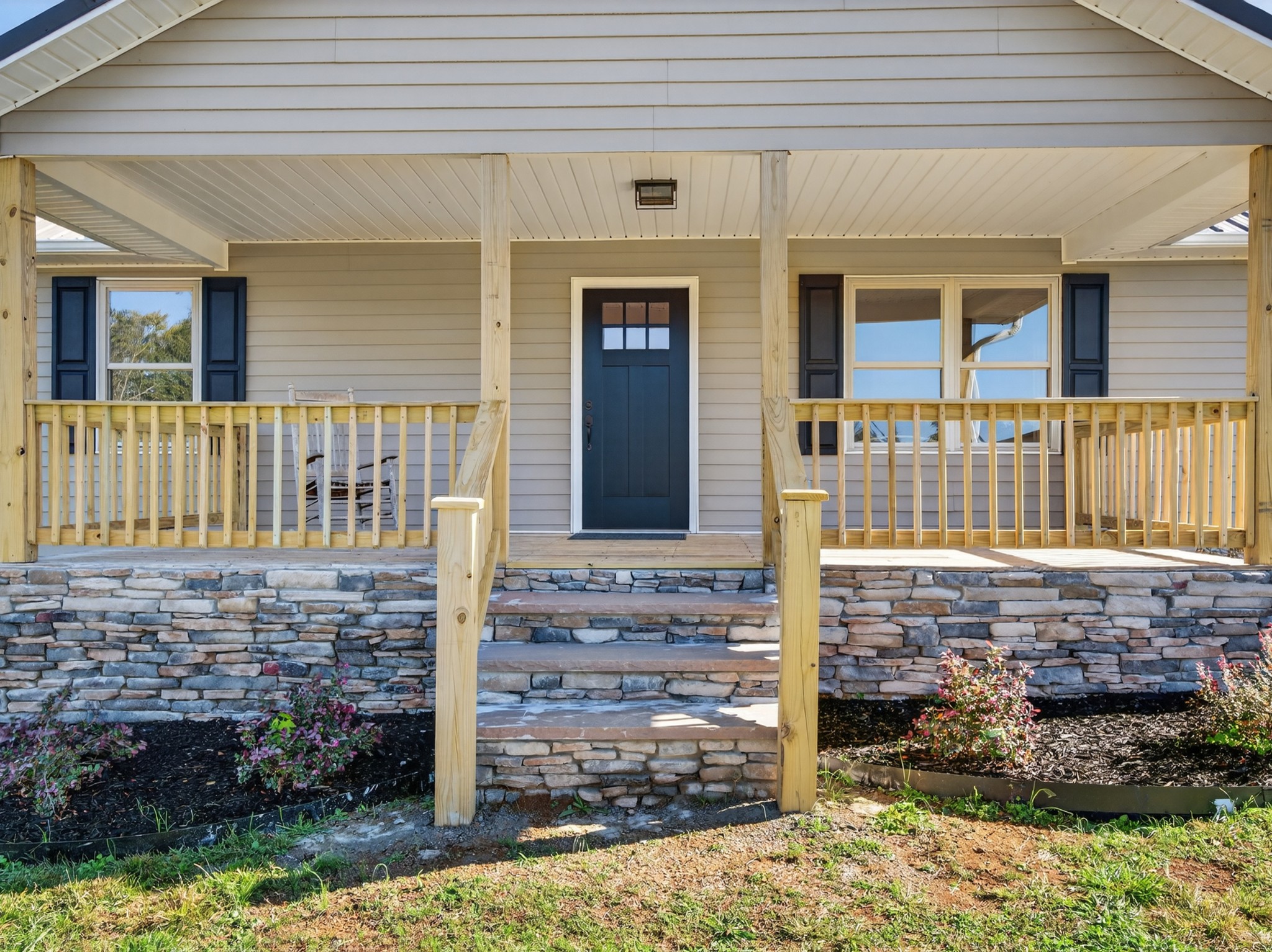780 Champ Road Flintville, TN 37335 - Photo 34 of 45 a front view of a house with a brick wall