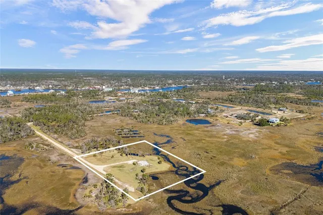 a view of a terrace with city view