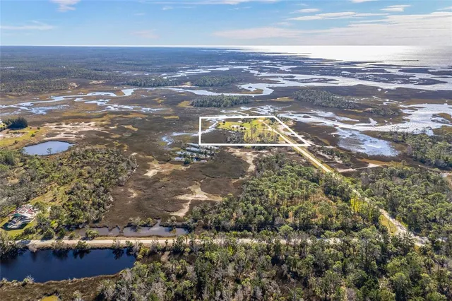 a view of an ocean and beach
