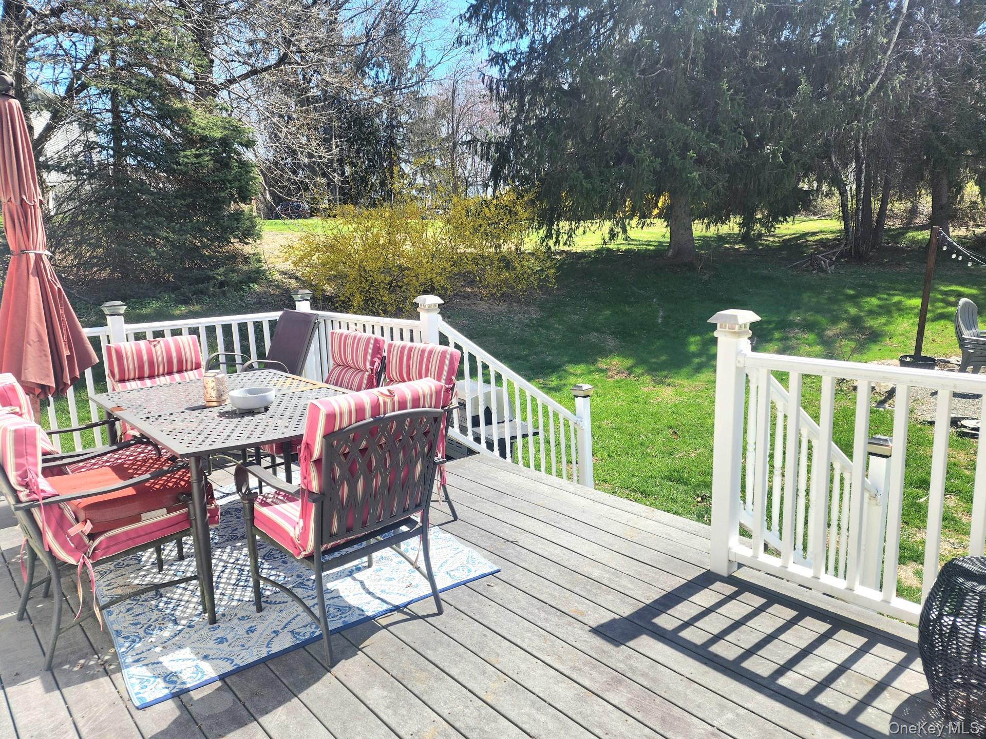 16 Saddle Ridge Drive Hopewell Junction, NY 12533 - Photo 18 of 19 Enjoy the Big Trex deck with a great view of the backyard