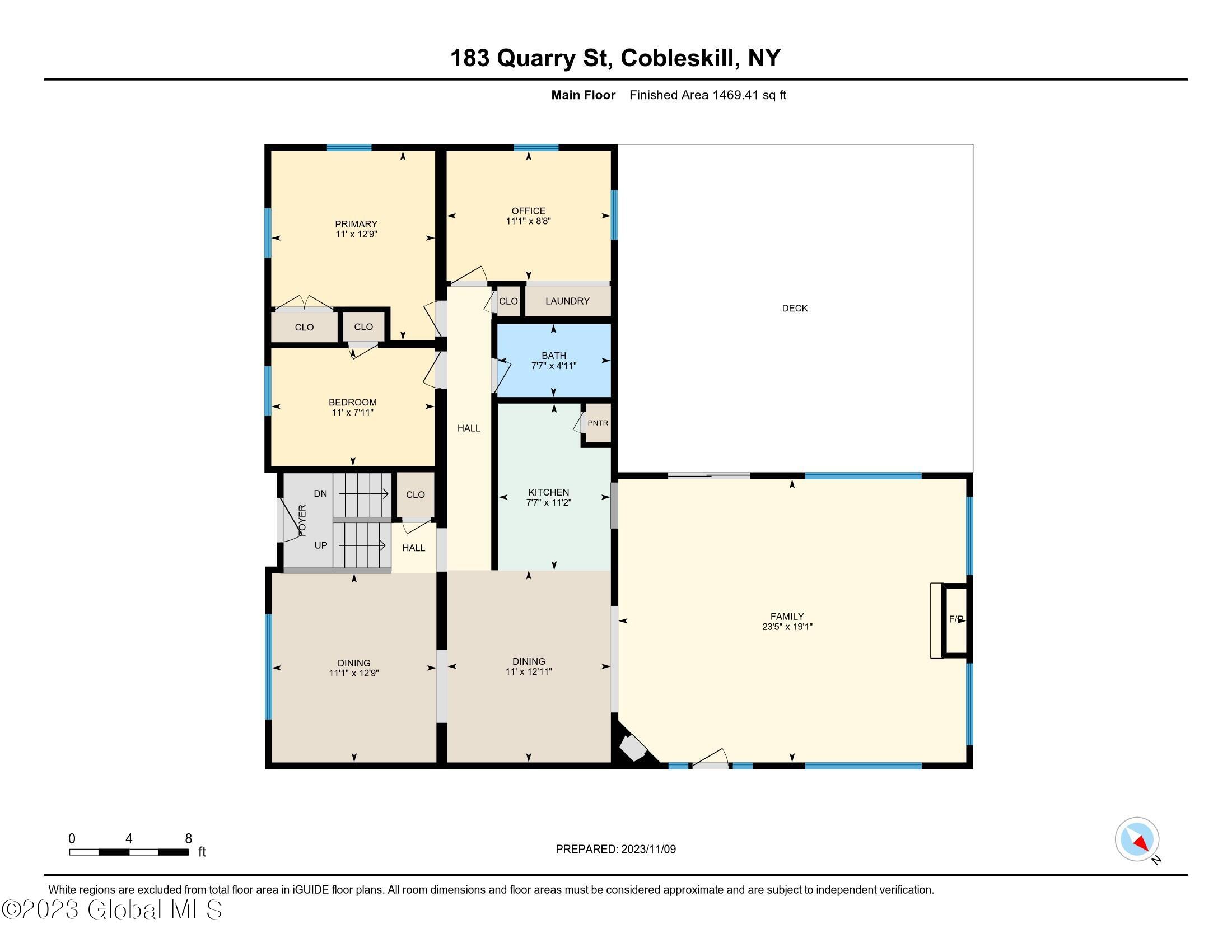 183 Quarry Street Cobleskill, NY 12043 - Photo 49 of 50 Floor Plan - Main Floor