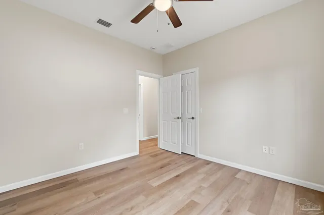 wooden floor in an empty room