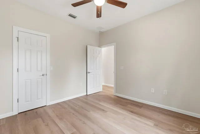 wooden floor in an empty room