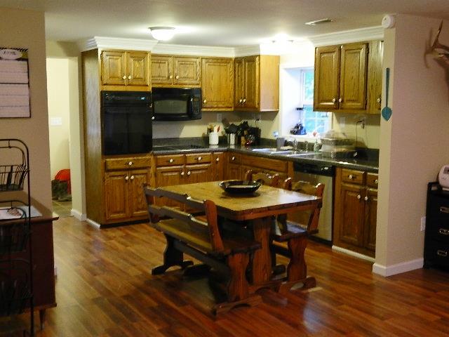 638 Pernell Road White Bluff, TN 37187 - Photo 9 of 17 Beautiful kitchen with built in oven, cook top stove and built in microwave.