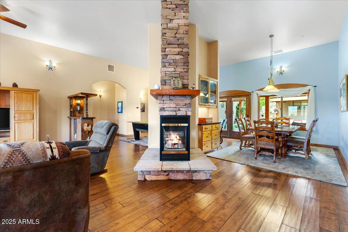 6750 Pinyon Pine Circle Rimrock, AZ 86335 - Photo 14 of 53 3-Way Fireplace