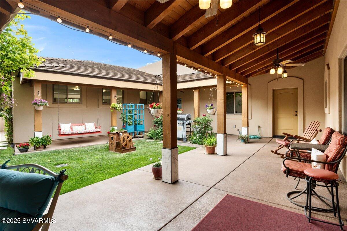 6750 Pinyon Pine Circle Rimrock, AZ 86335 - Photo 36 of 53 Center Courtyard Sitting Areas