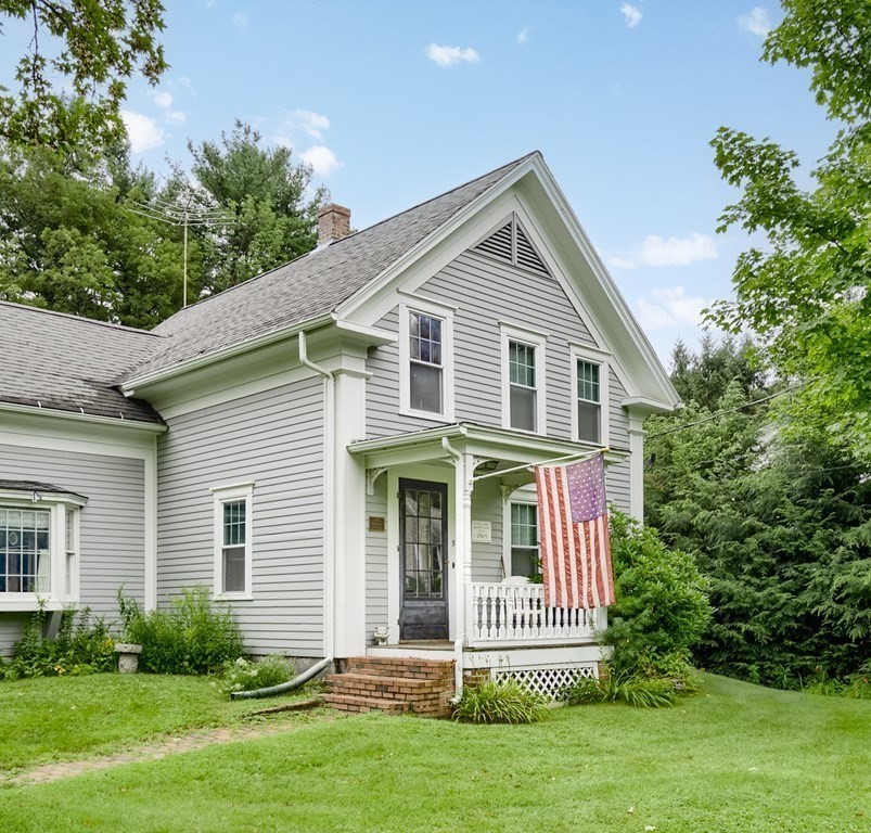 5 Leominster Road Princeton, MA 01541 - Photo 2 of 41 a front view of a house with a yard