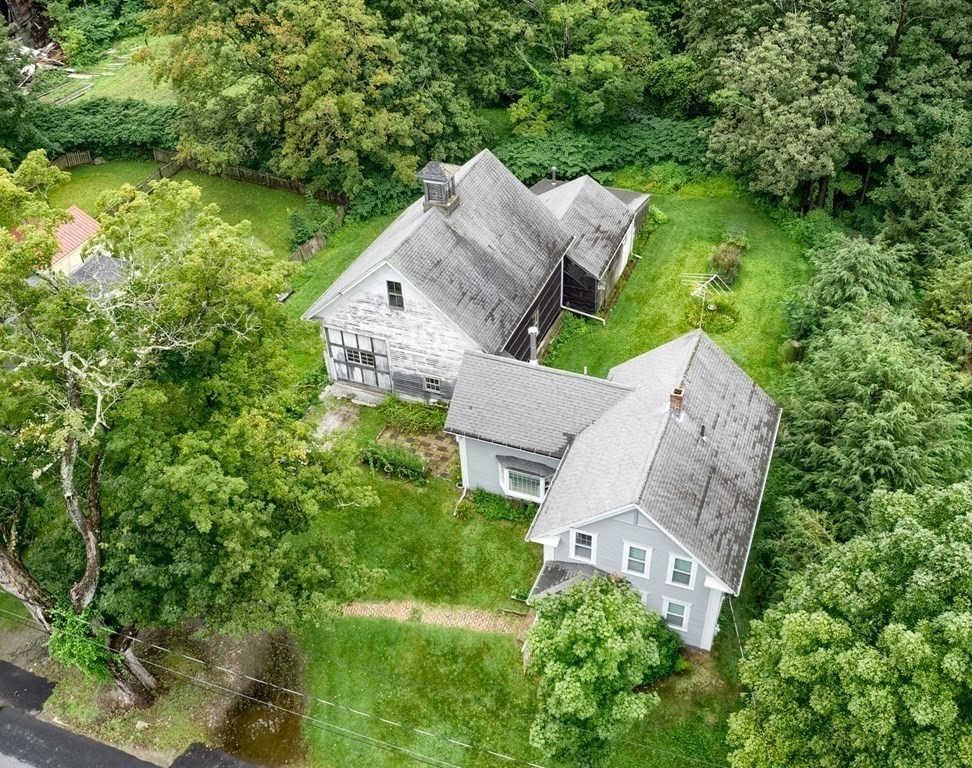 5 Leominster Road Princeton, MA 01541 - Photo 37 of 41 an aerial view of a house with garden space and street view