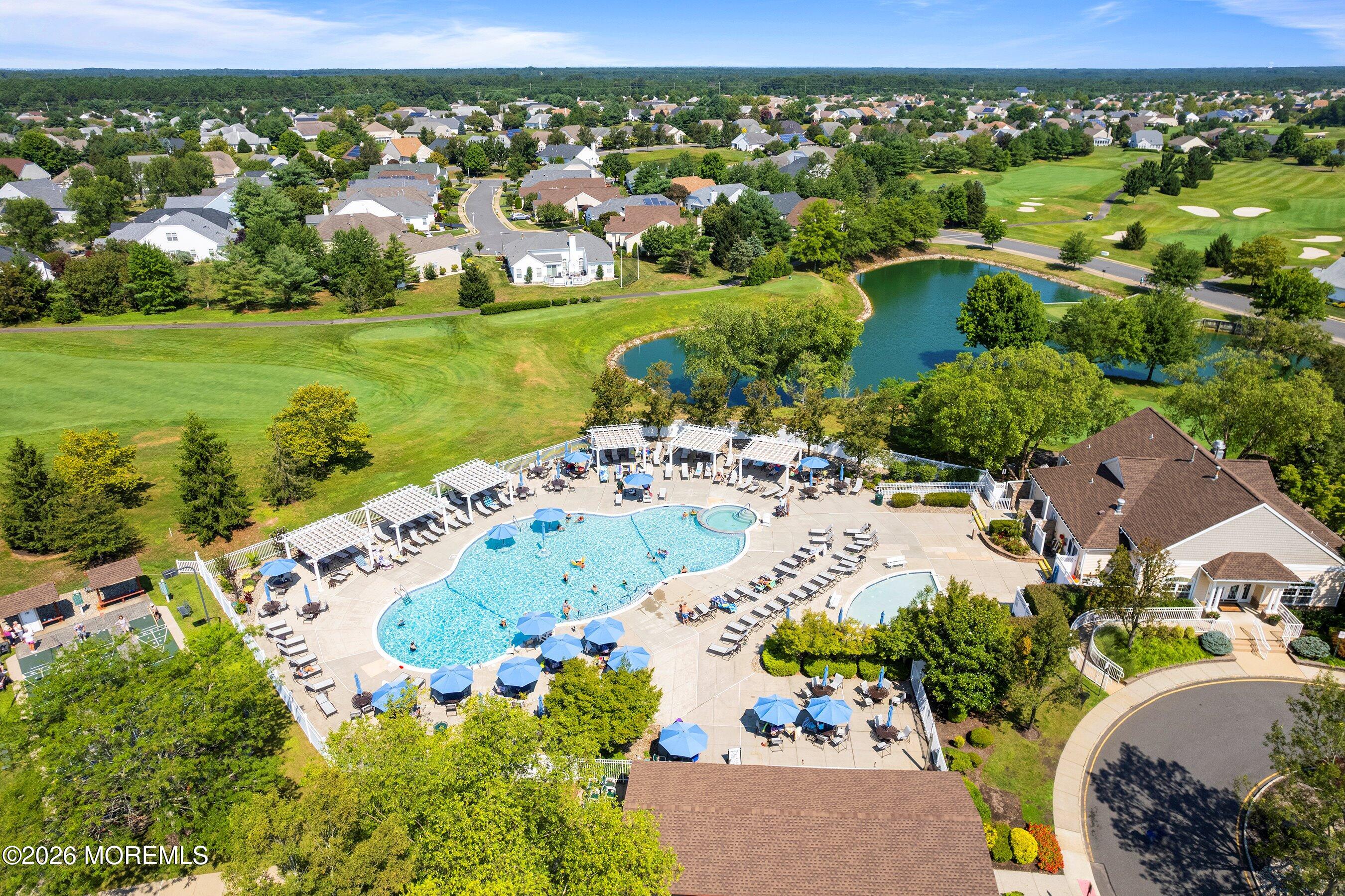 10 Arcadia Drive Manchester Township, NJ 08759 - Photo 26 of 37 an aerial view of a house with a garden