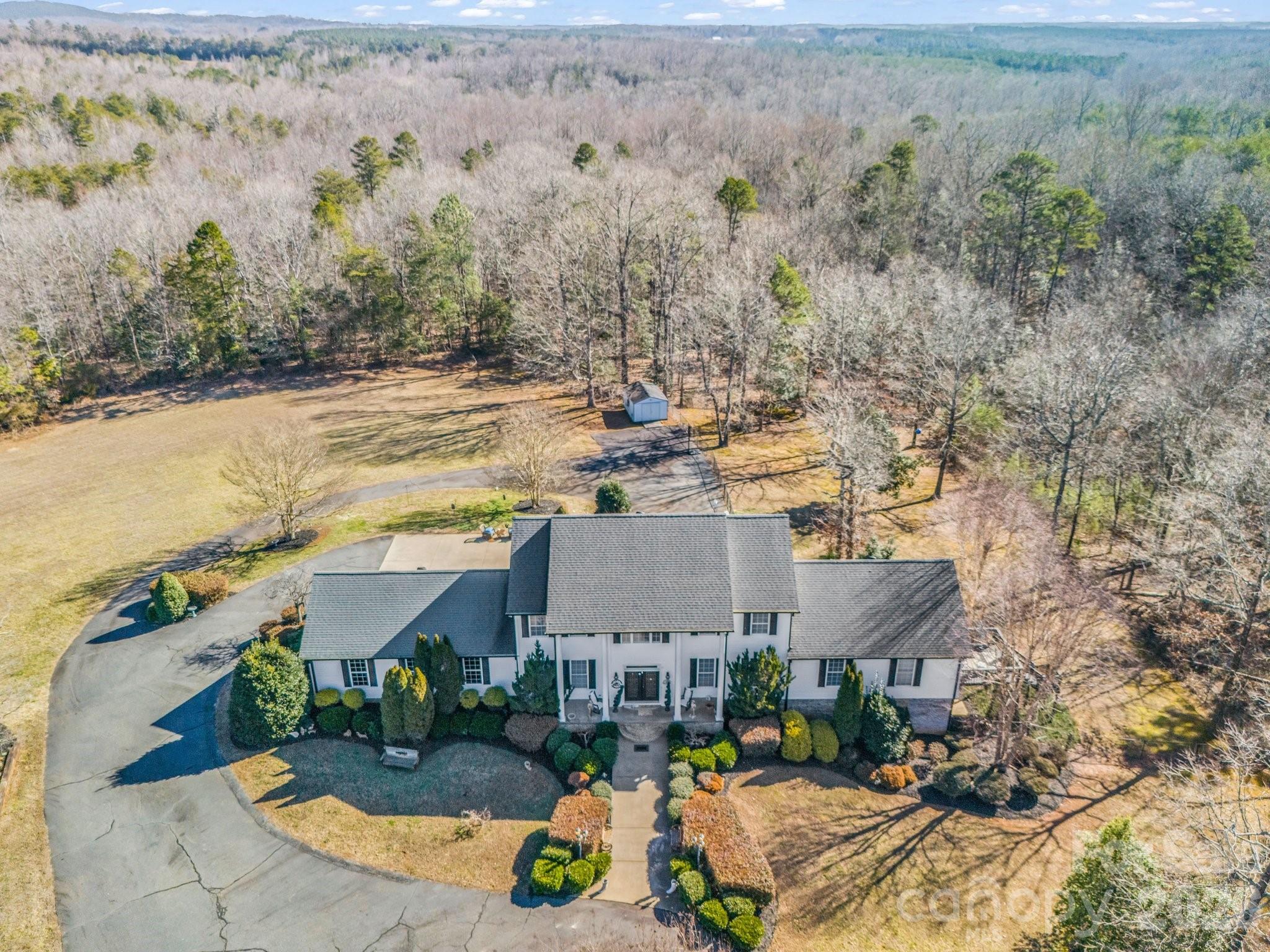 532 Harvey Logan Road Bostic, NC 28018 - Photo 6 of 48 an aerial view of residential houses with outdoor space