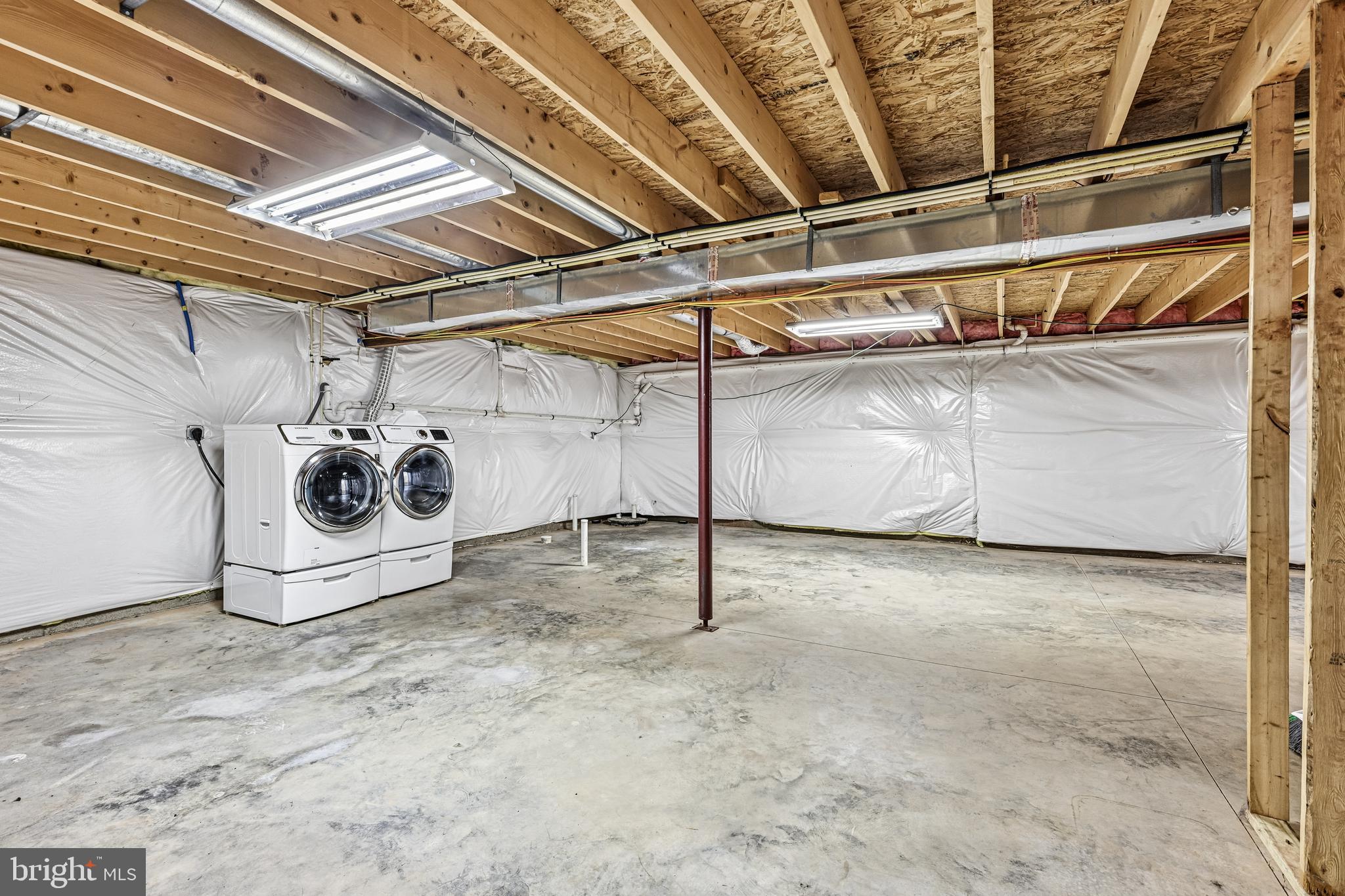 1550 Courthouse Road Catlett, VA 20119 - Photo 41 of 44 Washer/dryer - basement on platforms